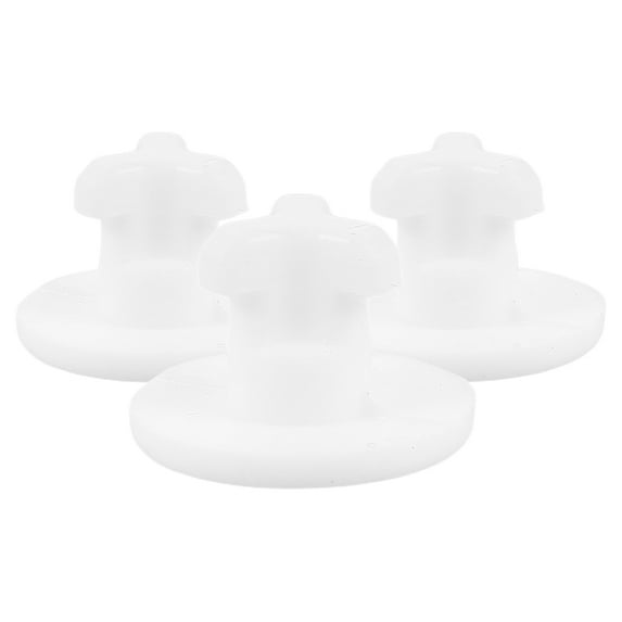 HINTRMENT Sealing Plug 3Pcs Silicone White for Lunch Box Accessories and Daily Use