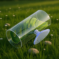 Spawn Prawns HINTRMENT Transparent Betta Fish Tunnel for Resting and Hiding ...