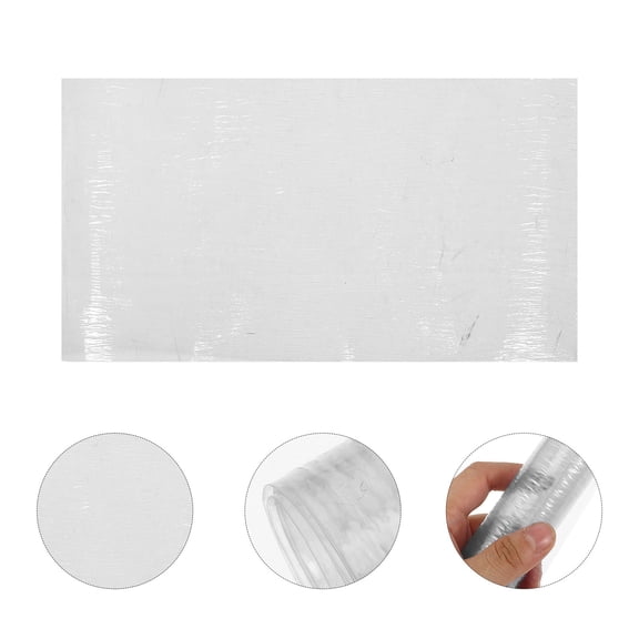 HINTRMENT Clear Plastic Water Texture Sheet for Realistic Flowing Water Model Decoration and Craft Projects