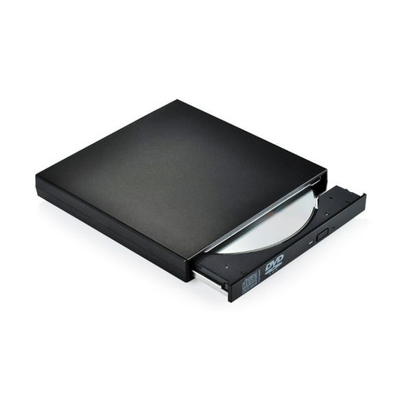 HINTRMENT Usb Cd Drive Black External Cd Rw Drive for Older Systems 1Pcs