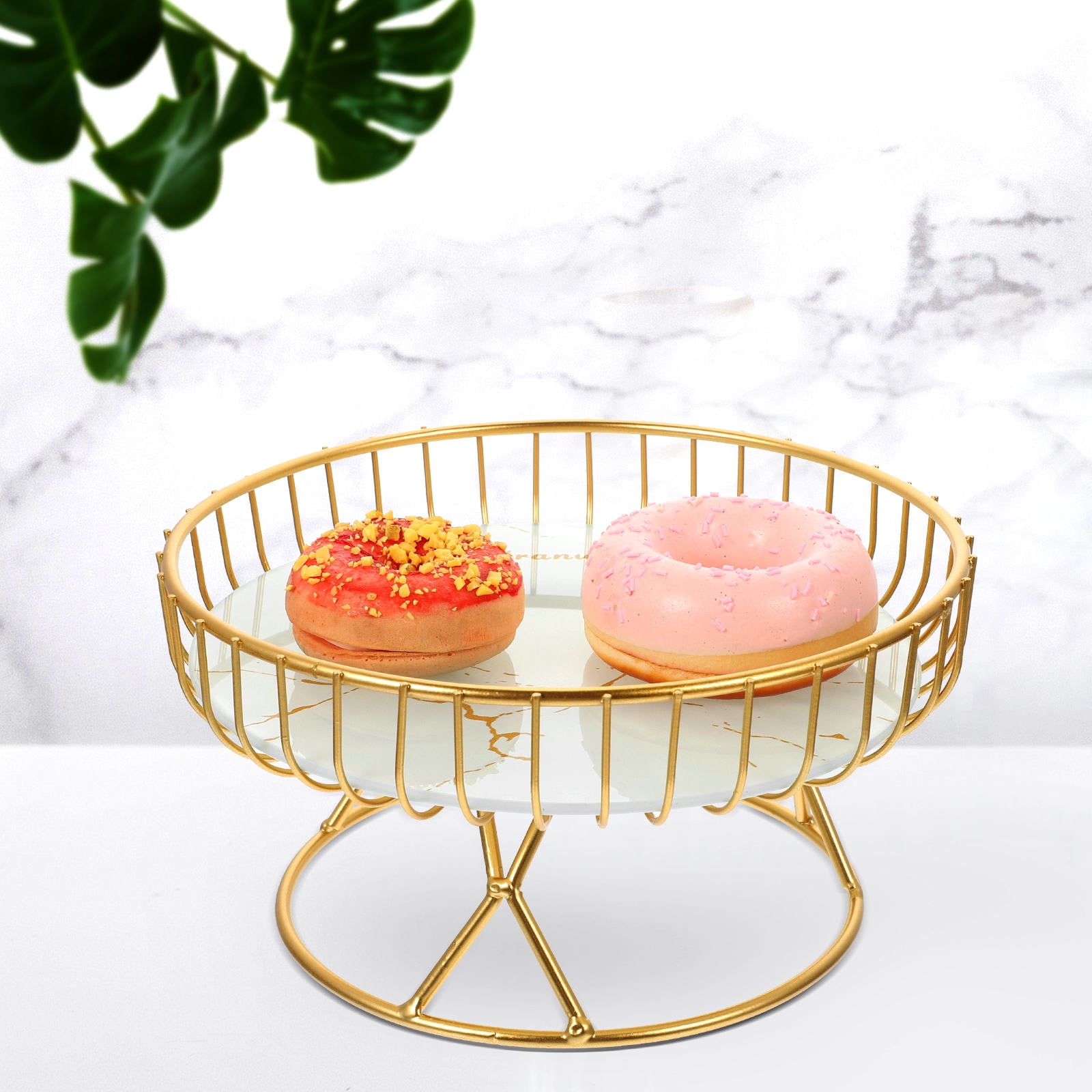HINTRMENT Basket Tray Multi-Functional Basket Metal 1Pcs