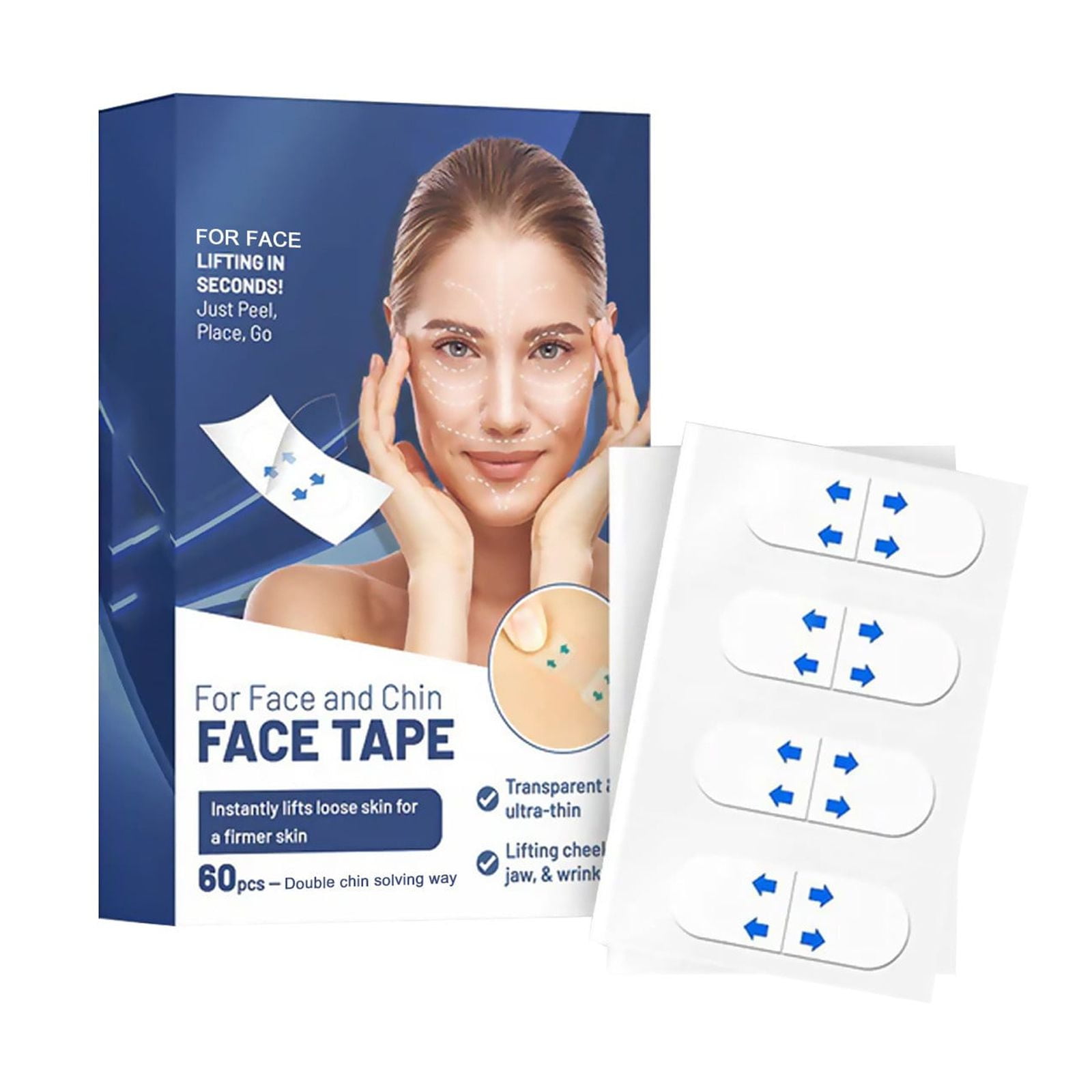 HIOAWHOW Face Lifting Tape Face Lifting Tape Face Lifter Tape Instant
