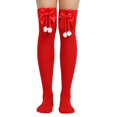 thumbnail image 1 of HIOK Party Knee High Socks Striped Witch Long Socks for Women Girls Cosplay Party Dress up Funny Novelty Gifts（2 Pairs）, 1 of 5