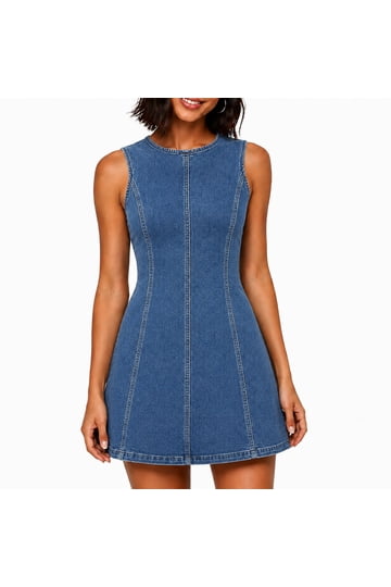 denim birthday dress Party Dresses for Women and Girls size-22-24 Color:Mauve Girls Dolce Dress Easy Toddler girl Made from a polyester