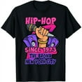 thumbnail image 1 of HIP-HOP 50 YEARS OLD SINCE 1973 THE BRONX NEW YORK CITY T-Shirt, 1 of 7