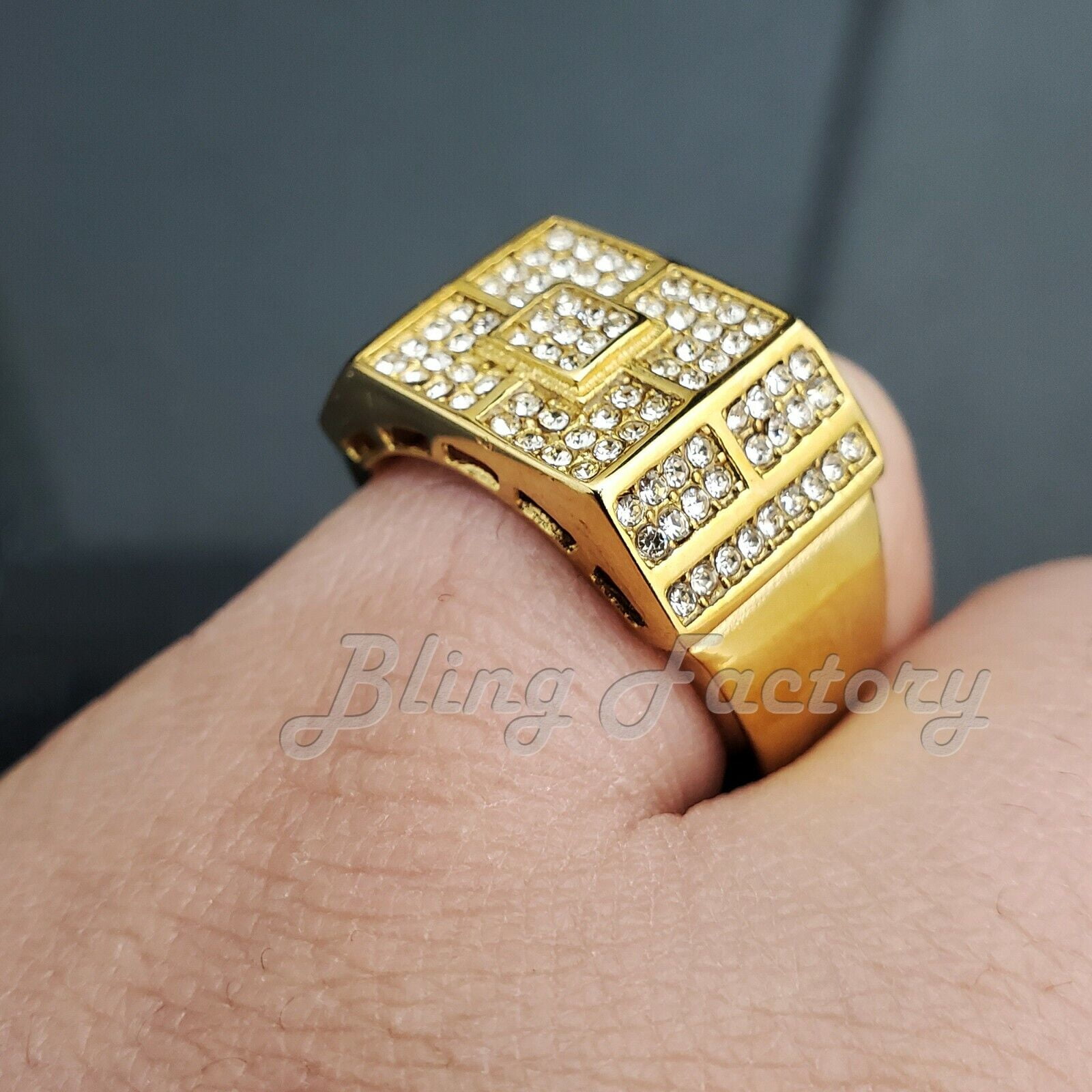 Stainless steel pinky ring deals