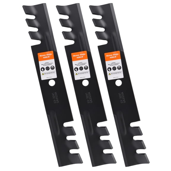 HIPA Mulching Blades for Bad Boy Scag Hustler 795757 Fastrak Raptor SD 48 Deck Mower