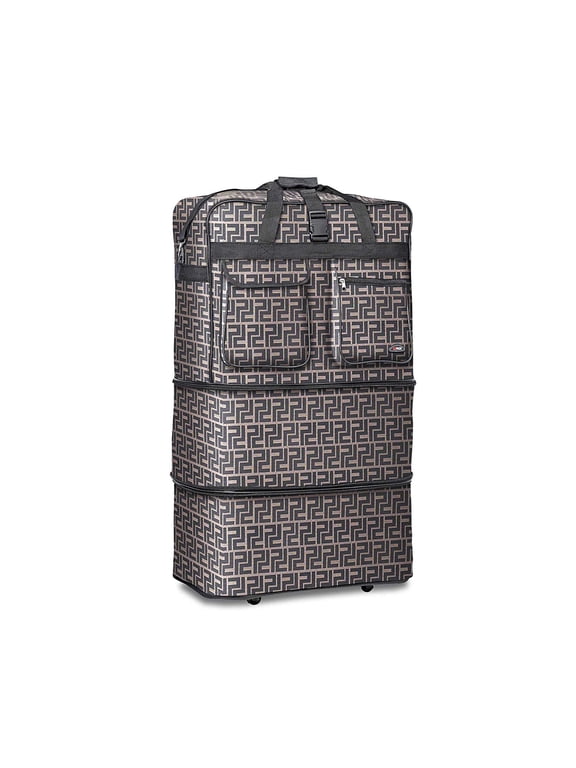 39" 600D PRINTED WHEEL BAG - COFFEE
