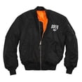 thumbnail image 1 of HIPHOP73 B-Boy Life Bomber Jacket Black, 1 of 1
