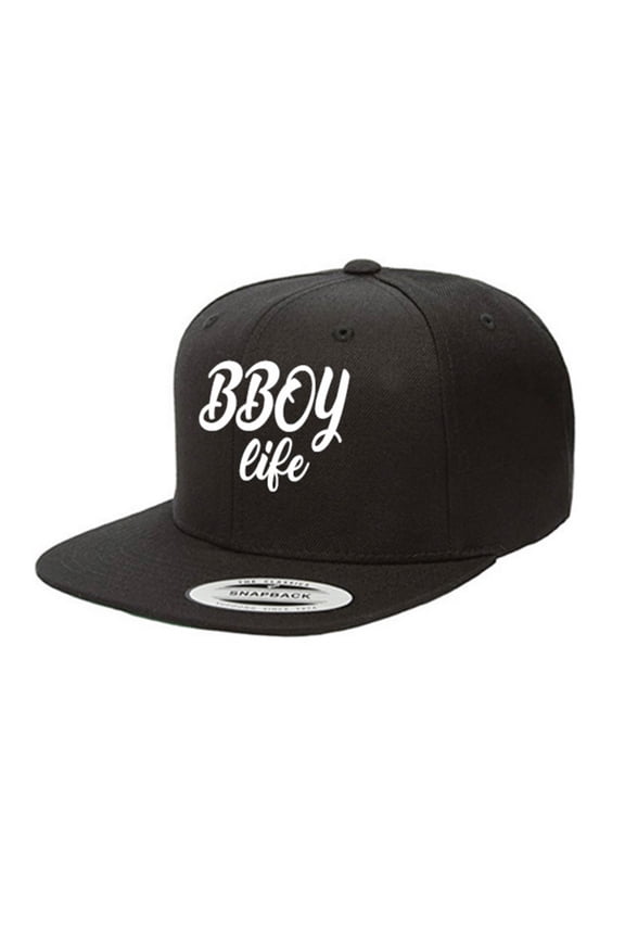 HIPHOP73 B Boy Snapback Black
