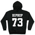 thumbnail image 1 of HIPHOP73 Pullover Hoodie Black, 1 of 1