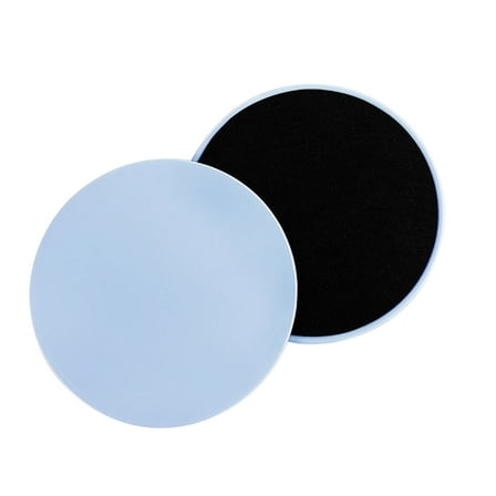 HIPKZ 2Pcs Fitness Sliding Discs Dual Sided Abdominal Core Training Plate Portable Strength Training Sliders for Body Muscle Workout