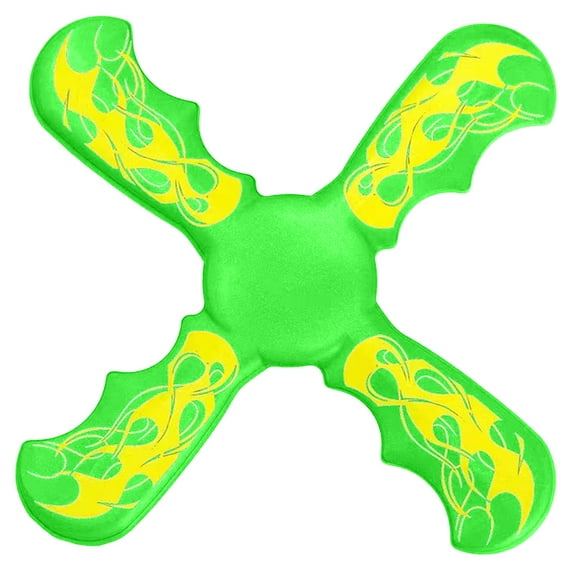 HIPKZ 3 Bladed Boomerang Interactive Outdoor Toy Funny Returning Boomerangs Toy Decompression Birthday Gifts for Kids