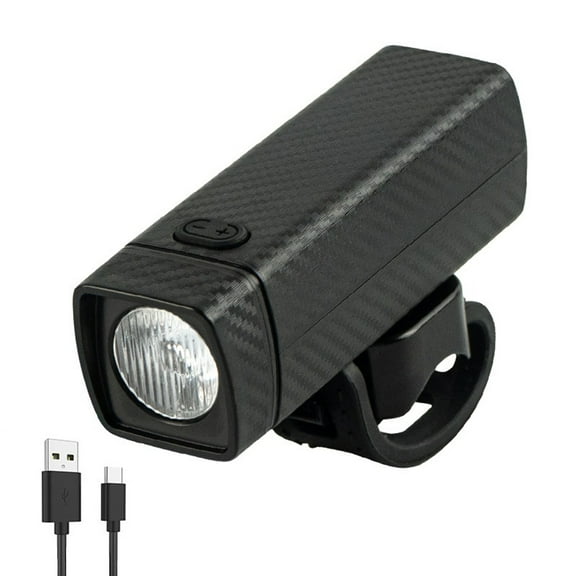 HIPKZ Bike Front Light Usb Rechargeable Waterproof Handlebar Light For Night Riding