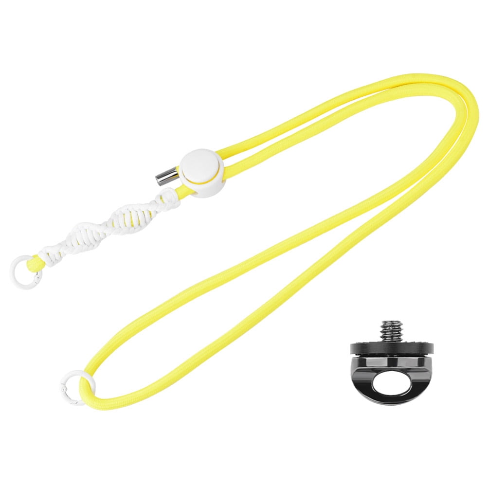 Laynard Camera HIPKZ Camera Lanyard with 1/4 Screw Anti-lost Rope Camera Neck Lanyard ...