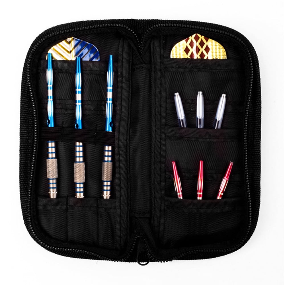 Dart Case For 12 Steel Or Soft Tip Darts, Portable Storage Carrying Bag