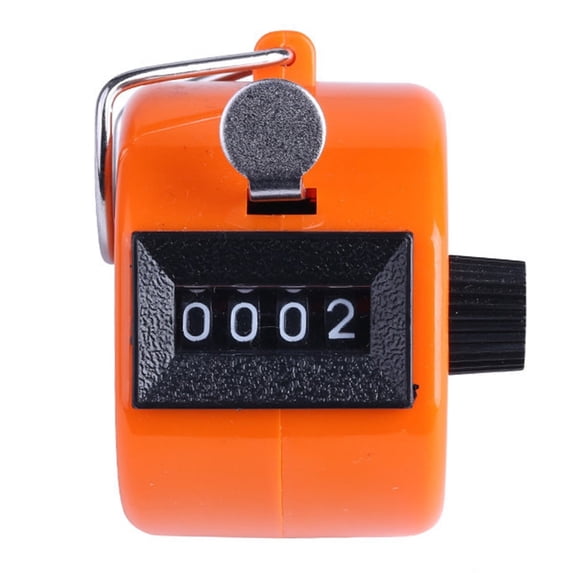 Crazyview Hand Tally Counter Hand Press Counter Digital Counting Electronic Finger Counter Hand Mechanical Counter Clickers Pitch Counter