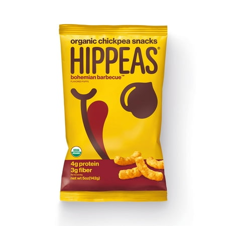 HIPPEAS Organic Vegan Bohemian Barbecue Chickpea Puffs, 5 oz