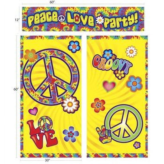 HIPPIE DECOR - BACKDROP SET