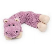 HIPPO Animal Neck Wrap Cozy Plush Heatable Lavender Scented