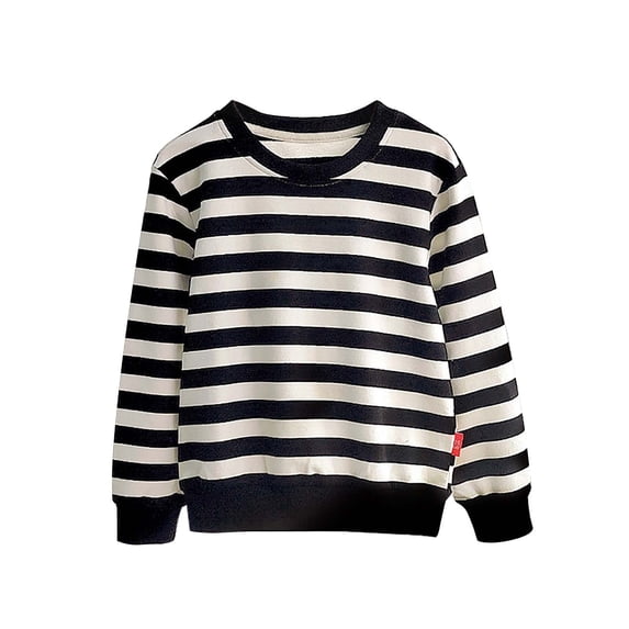 HIPYLO 2t Girl Tops Basic Tees Junior Long Sleeve Tops for Teen Girls Y2k Shirt Red Shirt for Girls Cute Y2k Clothes School Kids Clothes Neutral Baby, Black 6-7 Years
