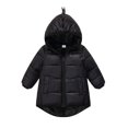 thumbnail image 1 of HIPYLO 4t Boys Winter Coat Boys Heavyweight Winter Baby Snow Suit Toddler Boys Clothes 3t 6 Month Baby Girl Clothes Girls Clothes Size 10 12, Black 12-18 Months, 1 of 7