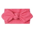 thumbnail image 1 of HIPYLO Baby Bows Headbands with Elastics Kids Soft Stretchy Head Wraps Toddler Hair Accessories for Newborns Infants Knotted Turban Hairband, 1 of 1