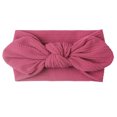 thumbnail image 1 of HIPYLO Baby Bows Headbands with Elastics Kids Soft Stretchy Head Wraps Toddler Hair Accessories for Newborns Infants Knotted Turban Hairband, 1 of 1