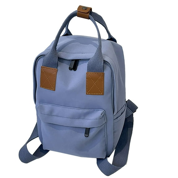 HIPYLO Backpack Laptop Simple Backpack Medium Size Backpack Black Backpack for School Book Bag for Women Purse Tote Bag Bagpack, Blue One Size