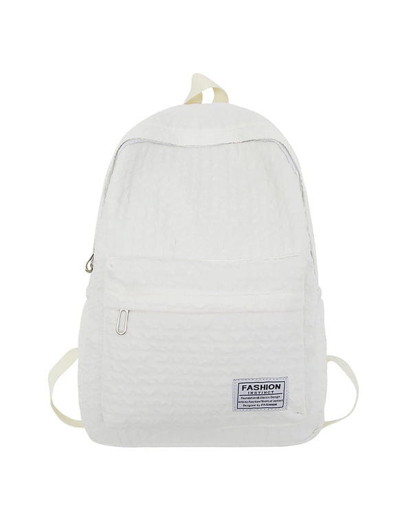 Backpack for School Work Backpack Men Nursing School Backpack Travelling Backpack Backpacks Men Slash Proof Backpack Womens Laptop Backpack, White