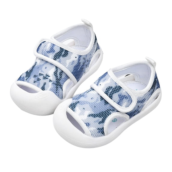 HIPYLO Big Kids Shoes Girls Shoes Size 4 Boys Shoes Tap Shoes for Toddler Girls Kids Kids 10 4c Shoes Baby Boy, Blue 18-24 Months