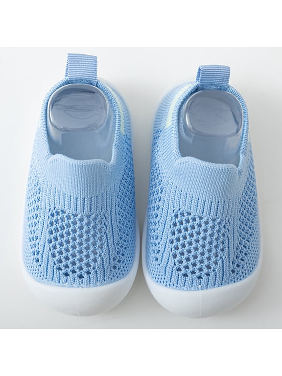 Black Shoes for Girls Toddler Baseball Shoes Size 11 Toddler Girl Shoes Toddler Size 9 Shoes Girls Baby Socks Shoes Crib Shoes Boys Kids Shoes, Blue 2-2.5 Years