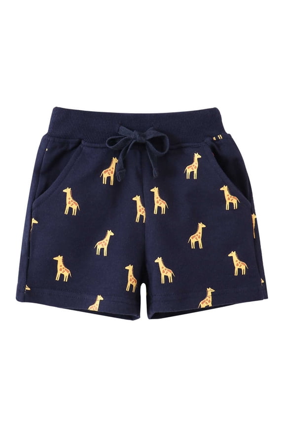 Boys Uniform Shorts Boys Workout Shorts Black Mini Shorts Sculpting Shorts Kids Clothes Boys 4t-5t Boys Size 4 Clothes for 3 Year Old Boys, Navy 3-4 Years