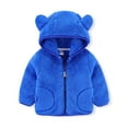 thumbnail image 1 of HIPYLO Boys Winter Coat Size 7 Baby Boy Winter Youth Suit Size 5 Boys Clothes 4-5t Girls Clothes 9 Month Boy Clothes Christmas Clothes Girls 5 Year, Dark Blue 1-2 Years, 1 of 3
