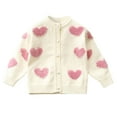 thumbnail image 1 of HIPYLO Boys Winter Coat Size 8 Girls' Down Jackets & Coats Baby Boy Thanksgiving Outfit 0-3 Months 3 Month Baby Girl Clothes Infant Clothes Girls 3-6, White 2-3 Years, 1 of 3