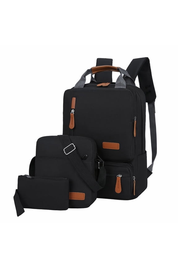 Camping Backpack Large Backpack for Women Large Laptop Backpack Laptop with Water Bottle Holder Best Backpack Men Mochila Impermeable Medium, Black