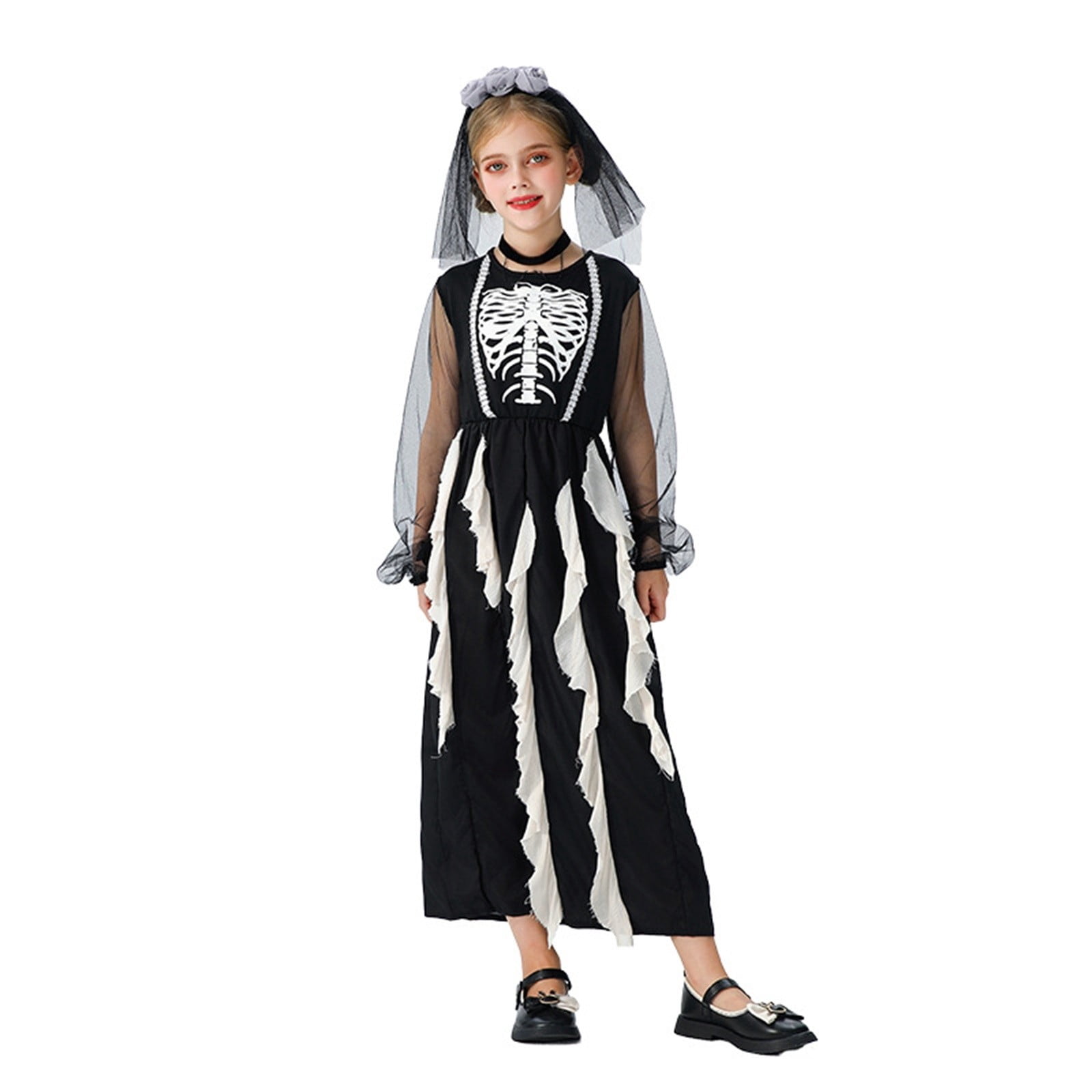 Cat Dress Princess Dress Up for 3 Year Old Girls Big Girls Dresses Teenage Girl Clothes Gifts for Girls 12-14 Best Christmas Gifts 2025 Kids, Black 11-12 Years