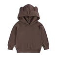 thumbnail image 1 of HIPYLO Cute Outfits for Girls Christmas Boy Outfit Long Sleeve Leotards for Toddler Girls Girl Clothes Size 6-7 6 Month Old Baby Boy Clothes Girls, Coffee 12-24 Months, 1 of 4