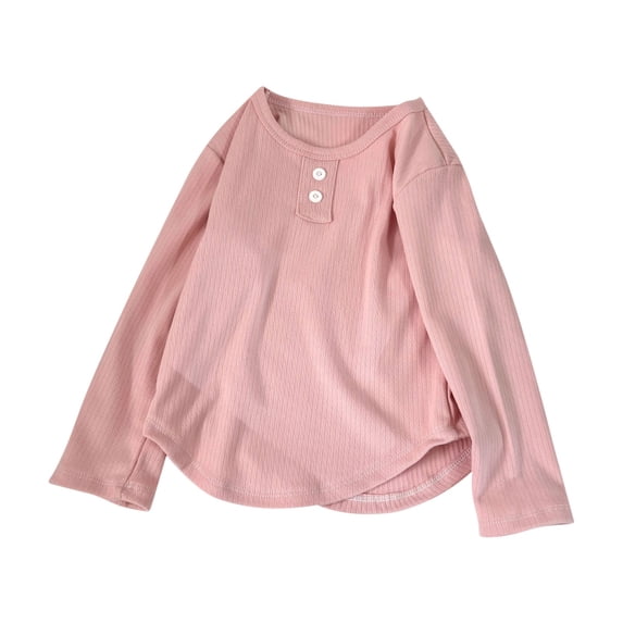 HIPYLO Cute Tops for Teens Girls Tops Size 10-12 Teen Girl Graphic Tees 4t Long Sleeve Shirt Girl Thanksgiving Shirts for Kids Girls Clothes Baby, Khaki 12-18 Months