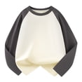 thumbnail image 1 of HIPYLO Dance Top Girls Baby Tees for Teens Girl Tops Size 6 Toddler Thanksgiving Shirt Long Sleeve Tshirts Clothes for Girls 10-12 Cute Outfits, Beige 13-14 Years, 1 of 4