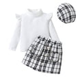 thumbnail image 1 of HIPYLO Girl Outfits Size 6 Baby Boy Church Outfit Newborn Onesie Clothes for Girls 4-6 Clothes 5 Year Old Girls 3t Toddler Boy Clothes 2t Baby Girl, White 3-4 Years, 1 of 7