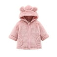 thumbnail image 1 of HIPYLO Girls Jackets Girls Winter Jackets Size 10-12 Business Suits for Girls Kids Clearance Clothes Cheap Baby Girl Clothes 9-12 Month Girl, Pink 3-4 Years, 1 of 6