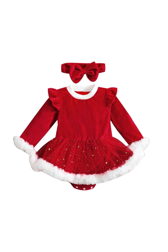 Girls Princess Dress Up Formal Maternity Dress Baby Shower Dress Christmas Dress 9-12 Months Tween Dress Boy Clothes 0-3 Months 10 Year Old, Red 12-18 Months