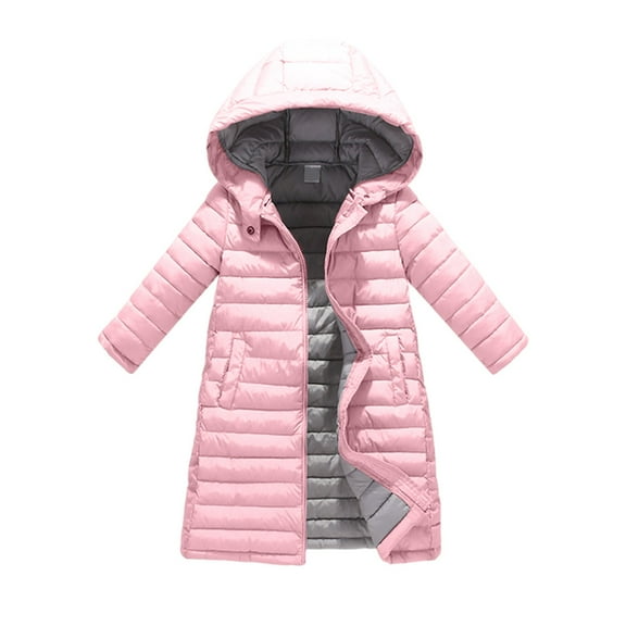HIPYLO Girls Size 12 Winter Coat Girls 8 Winter Hoodie for Boys 6 Month Boy Clothes for 10 Year Old Girls Clothes Toddler Girls 5t Clothes 6-9 Months, Pink 4-5 Years