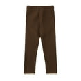 thumbnail image 1 of HIPYLO Girls Size 8 Leggings Toddler Tights 18-24 Months Tights with Fleece White Tights for Girls Yoga Pants with Pockets 6-9 Month Girl Clothes, Brown 3-4 Years, 1 of 3
