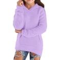 thumbnail image 1 of HIPYLO Girls Sweaters Teen Girl Clothes Fleece Sweatshirts Fall Winter Warm Furry Pullover Sweatshirt Long Sleeve Cute Trendy Plain Thick Tops Loose Fluffy Fuzzy Jumper Sweater, 1 of 5