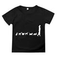 thumbnail image 1 of HIPYLO Girls Tops Tube Top for Girls 10-12 Girls Xs Clothes Shirts Boys 10-12 Baby Undershirts 12-18 Months Tshirts T-shirts Girls Size 8 Sweatshirt Bow Shirts for Teens Toddler Black Button, 1 of 3