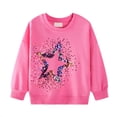 thumbnail image 1 of HIPYLO Girls Tunic Tops Size 10-12 White Tees Girls Long Sleeve Blouse Kids Compression Shirts a Shirts Cute Baby Clothes Size 3t Girls Clothes Tween, Pink 6-7 Years, 1 of 6