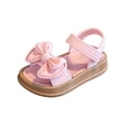 thumbnail image 1 of HIPYLO Girls White Sandals Size 10 Toddler Girl Shoes Big Kids Shoes Toddler Size 6 Shoes Youth Shoes Girls Size Shoes Baby Girl Size 3, Pink 18-24 Months, 1 of 6