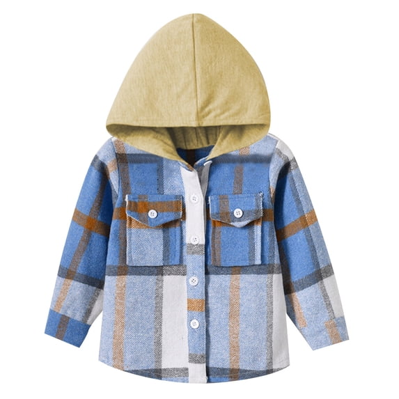 HIPYLO Kids Jackets Boys Size 7/8 Denim Jackets Camo Hoodie Boys Baby Boys Clothes 12-18 Months Girls Clothes 12 Month Boy Clothes 6 Month Girl, 12-18 Months